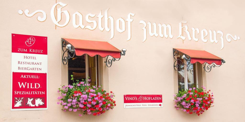Gasthof Und Pension Zum Kreuz Lautenbach ภายนอก รูปภาพ