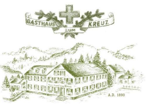 Gasthof Und Pension Zum Kreuz Lautenbach ภายนอก รูปภาพ